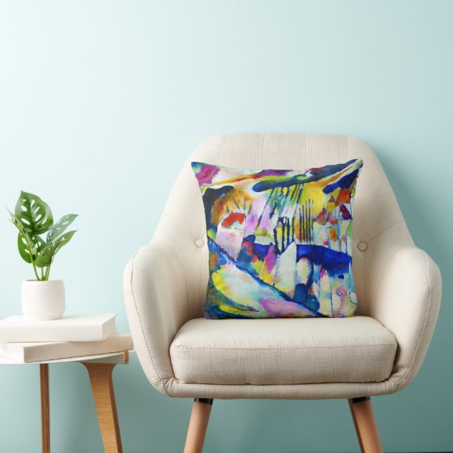 Coussin Paysage avec pluie de Wassily Kandinsky (Chaise)