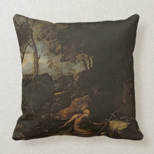 Coussin Paysage avec St Jerome
