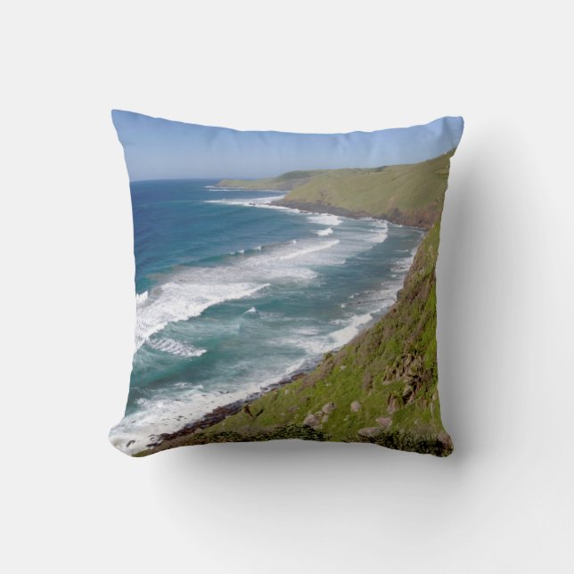 Coussin Paysage côtier Coffee Bay (Recto)