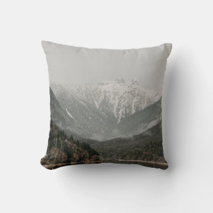COUSSIN PAYSAGE D'ARBRES ET DE MONTAGNE