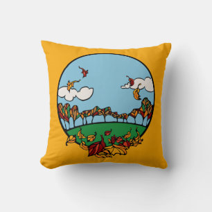 Coussin Paysage d'automne