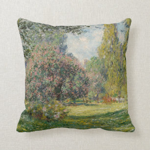 Coussin Paysage de Claude Monet   : Le Parc Monceau
