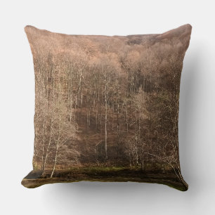 Coussin Paysage de forêt automnale - Nature sauvage Rouman