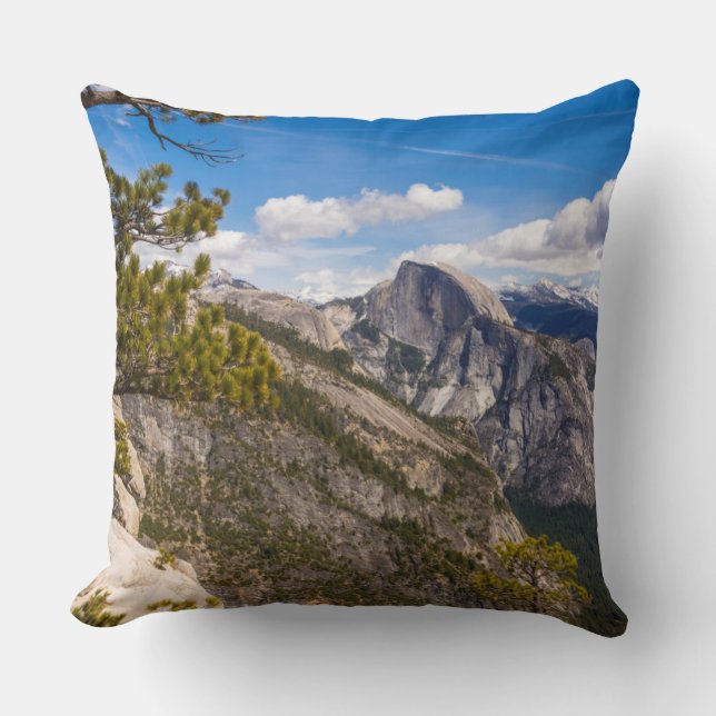 Coussin Paysage de Half Dome, Californie (Recto)