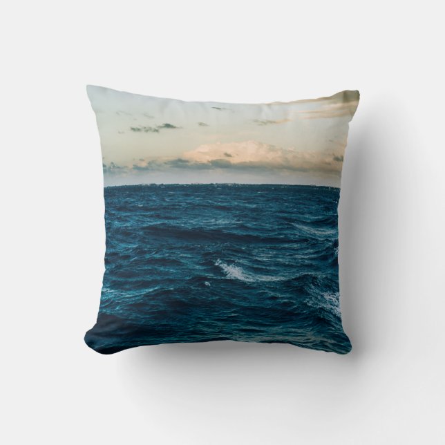 Coussin Paysage de la mer (Recto)
