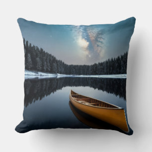 Coussin Paysage de lac naturel en plein air Calme Paisible