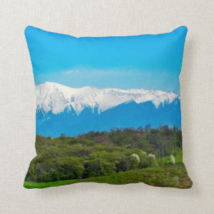 Coussin Paysage de montagnes