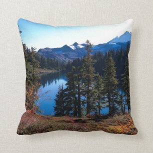 Coussin Paysage de Washington, belle nature