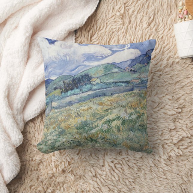 Coussin Paysage Derrière Saint-Paul Vincent van Gogh (Couverture)
