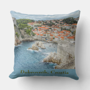 Coussin Paysage Dubrovnik Croatie du sud