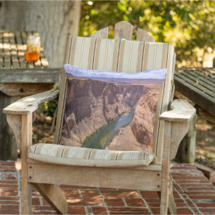 Coussin Paysage magnifique du Grand Canyon et du fleuve Co