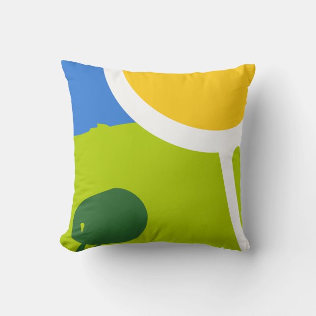 Coussin Paysage naturel (Recto)