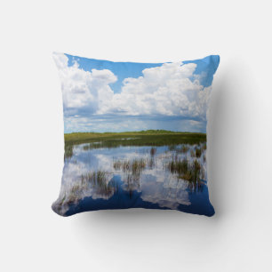 Coussin Paysage naturel des Everglades