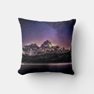 Coussin Paysage nocturne en Patagonie, Argentine, Sud