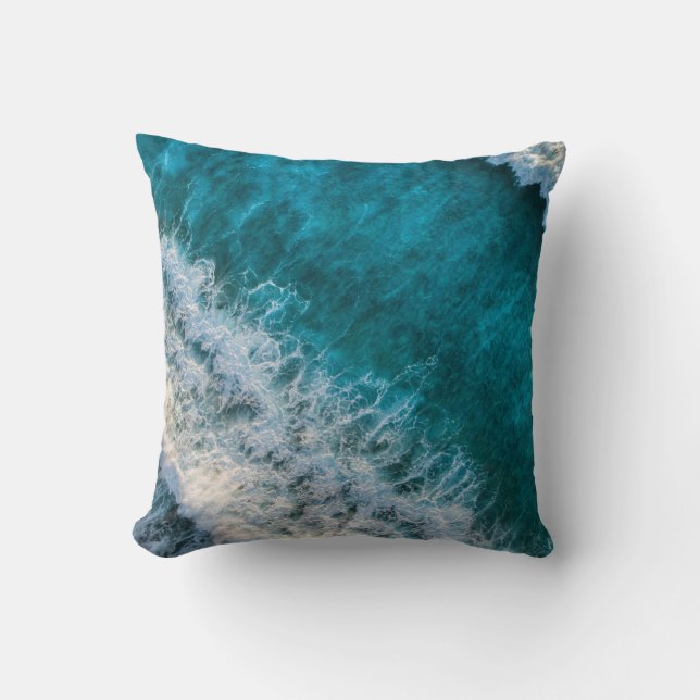 Coussin Paysage Plage Joli (Recto)