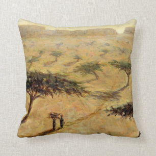 Coussin Paysage sahélien 2002