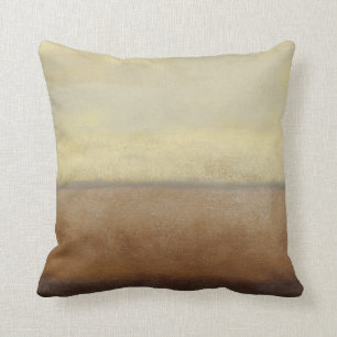 Coussin Paysage solitaire de désert par le Normand Wyatt