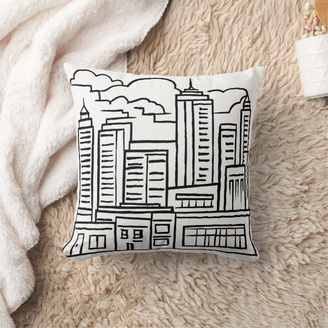Coussin Paysage Urbain (Couverture)