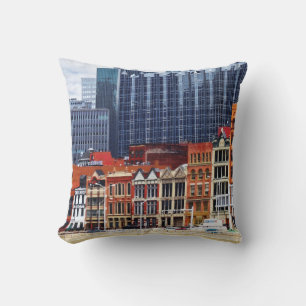 Coussin Paysage urbain de Pittsburgh PA