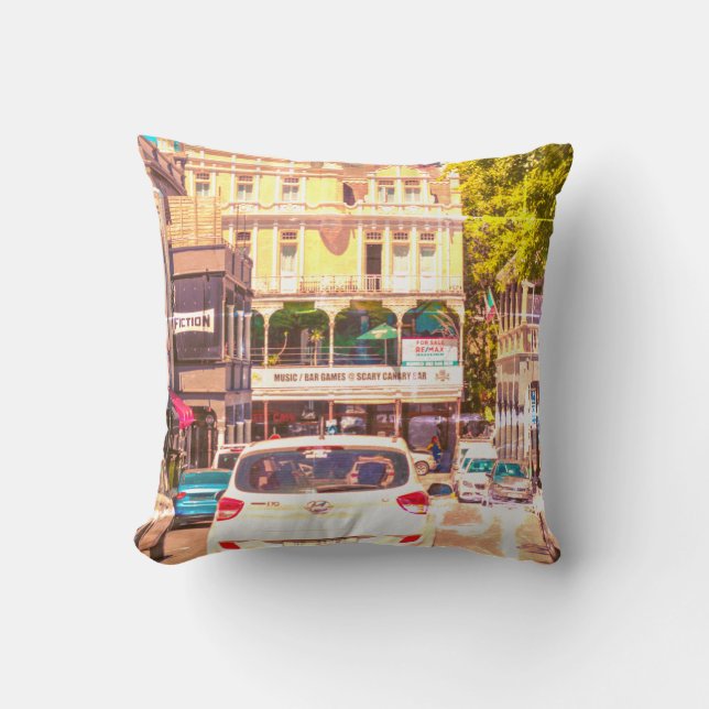 Coussin Paysage urbain du Cap Architecture Afrique du Sud (Recto)