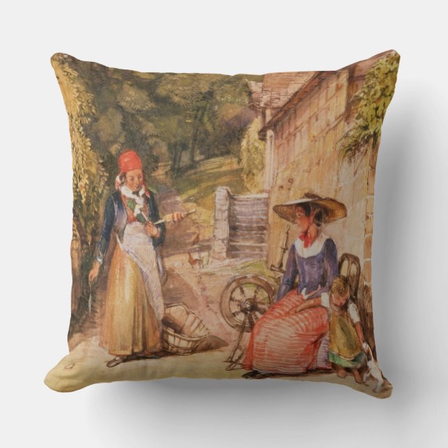 Coussin Paysans de la forêt noire (Recto)