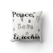 Peace love & cookies Christmas Thaillow design ore