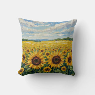 Coussin Peaceful sunflowers bsg