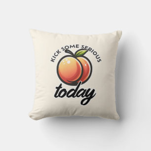 Coussin Peach Booty Ticker un peu sérieux Mais aujourd'hui
