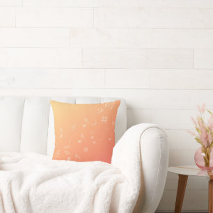 Coussin Peach Music