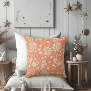 Coussin Peach Wild Tulips William Morris