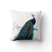 Peacock couleur bleu vintage