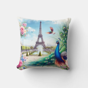 Coussin peacock paris