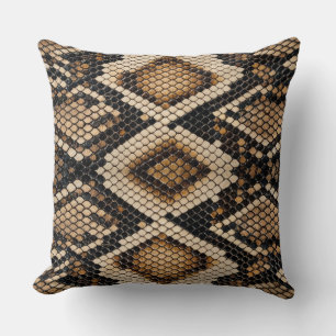 Coussin Peau de serpent 