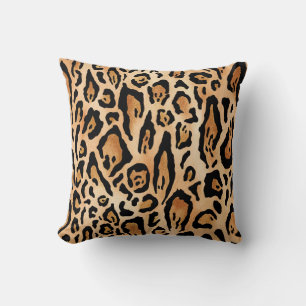 Coussin Peau léopard : Motif intemporel