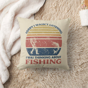Coussin Pêche amusante