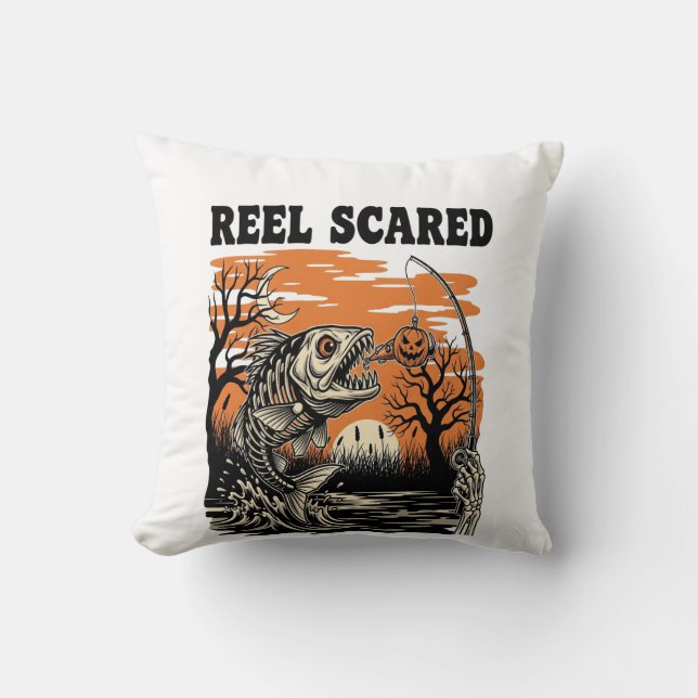 Coussin Pêche de tout-petit Halloween (Recto)