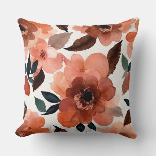 Coussin Pêche et flore terrestre
