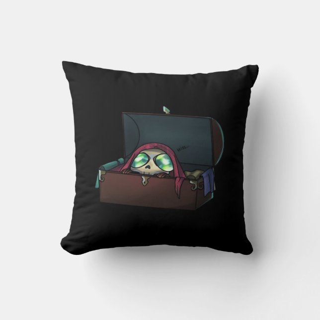 Coussin Peekaboo Sloth Halloween (Recto)