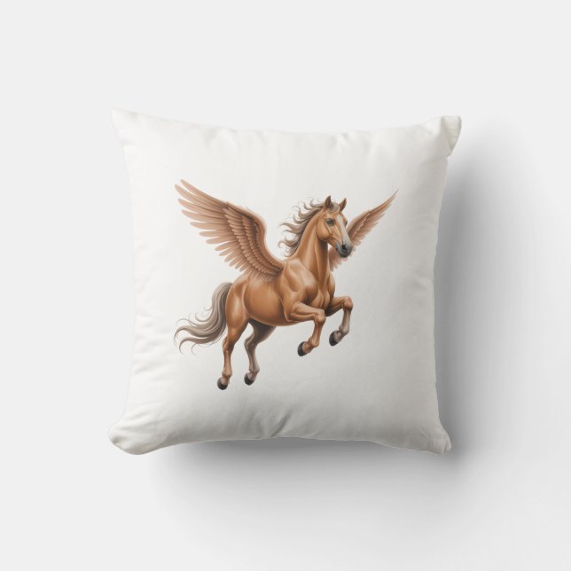 Coussin Pegasus Throw Pillows (Recto)