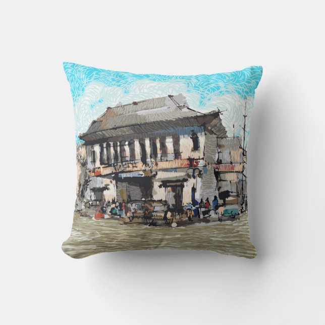 Coussin peindre des idées décoration maison (Recto)