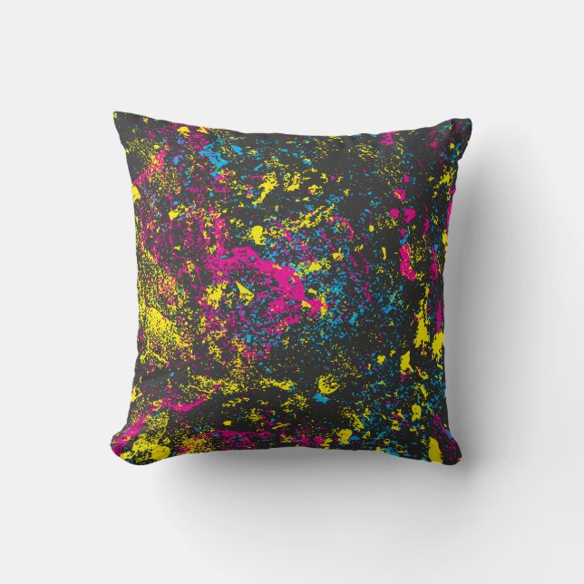 Coussin Peint en CMJN (Recto)