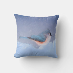 Coussin Peinture à la souris - Joli art original pour chie