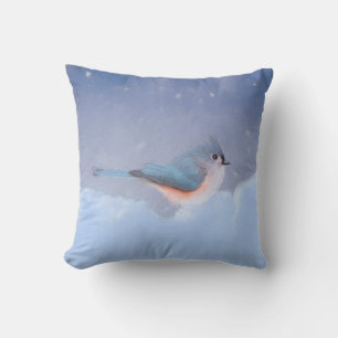 Coussin Peinture à la souris - Joli art original pour chie
