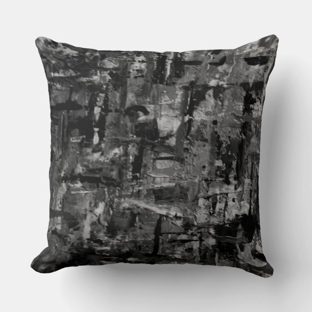 Coussin Peinture à l'oreiller à lancer de bord de nids de  (Recto)