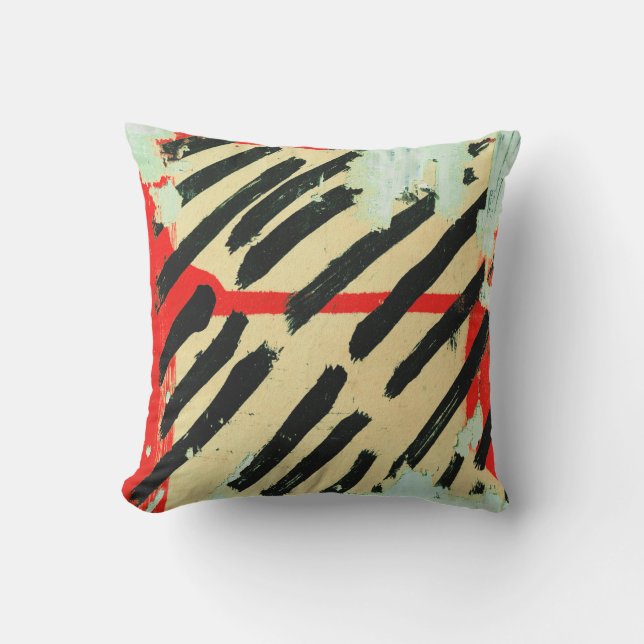 Coussin Peinture à papier peint Cool unique (Recto)