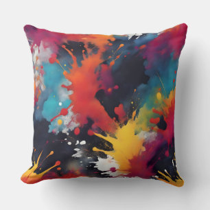 Coussin peinture Abstraite