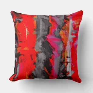 Coussin Peinture Abstraite Couleurs dynamiques #22