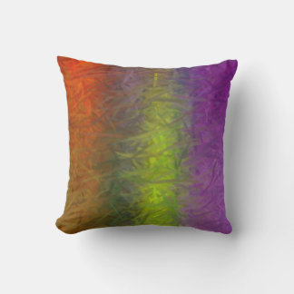 Coussin Peinture Abstraite multicolores 2