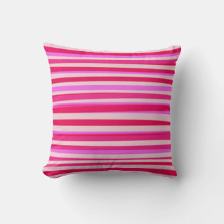 Coussin Peinture acrylique Abstraite rayée