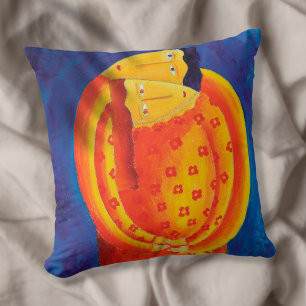 Coussin Peinture acrylique d'art contemporain Ensemble